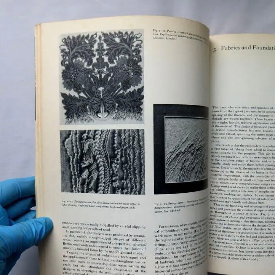 three-dimensional embroidery ３D刺繍　洋書