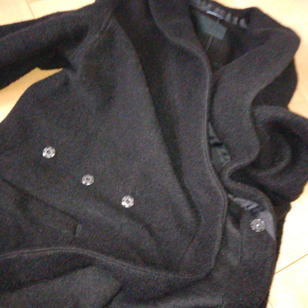 ★美品★junhashimoto★エアリーウール★ジャージー素材★ガウンコート★