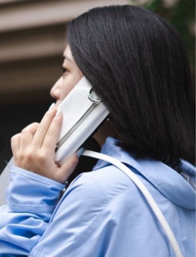 ajew 別注 クロコ ひも付き マルチ対応 Mサイズ スマホケース