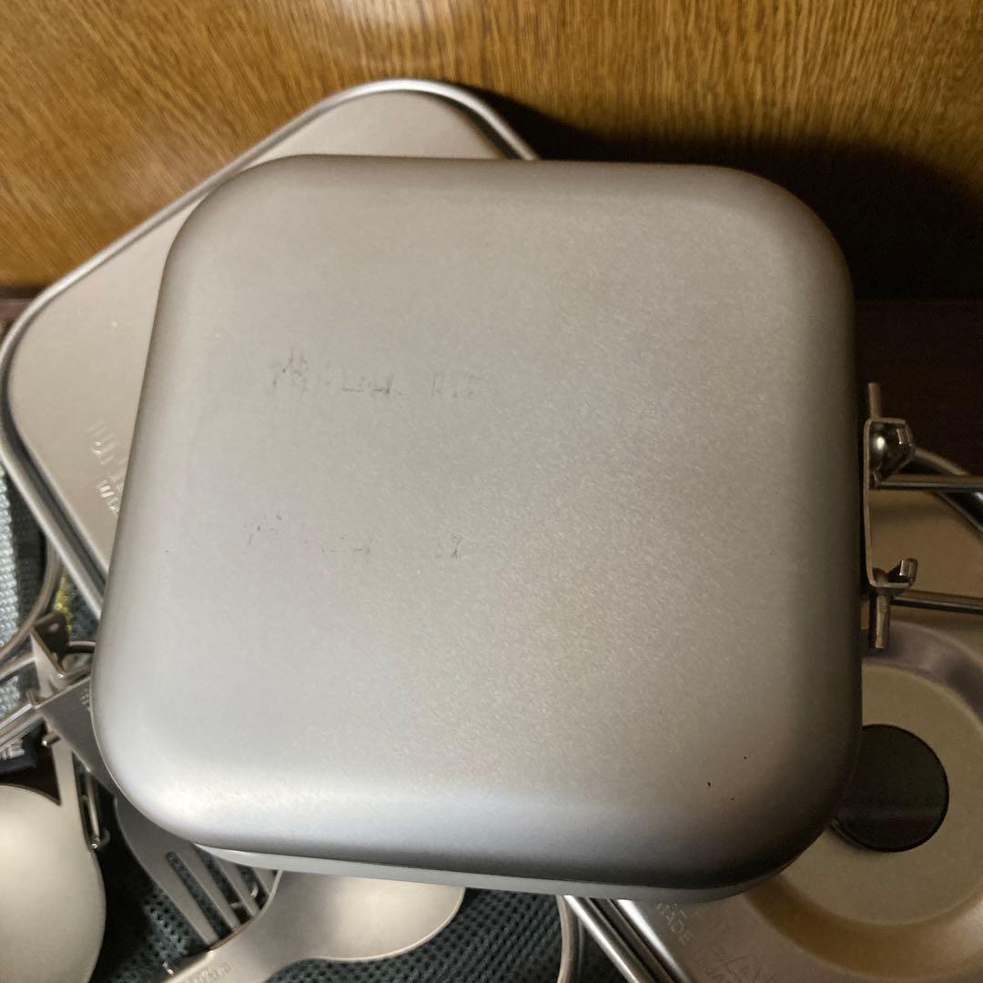 UNIFLAME(ユニフレーム) 山クッカー角型3&おまけ付き