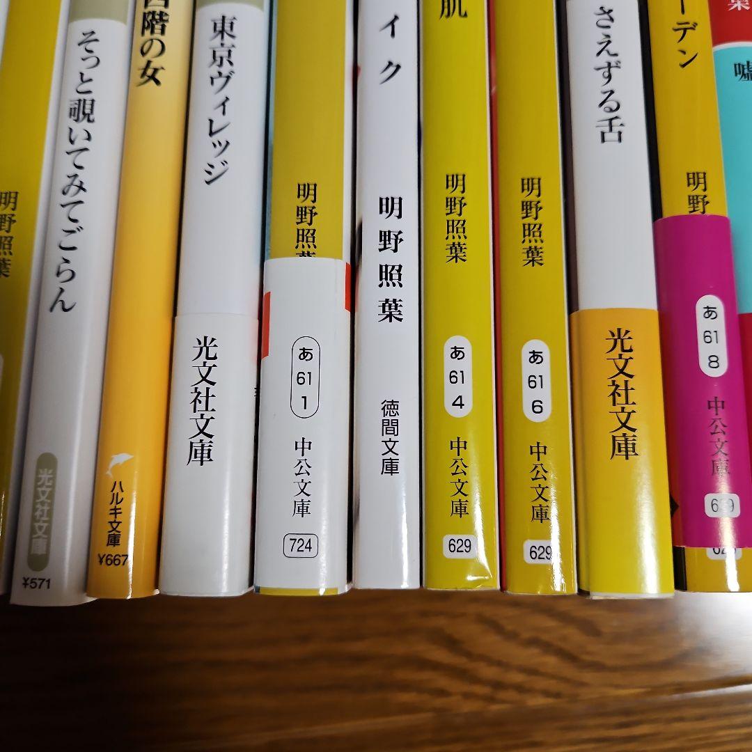 明野照葉 文庫本26冊セット