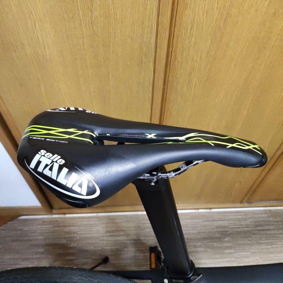 I CAN Ｆ1 折りたたみカーボンミニベロ マットブラック