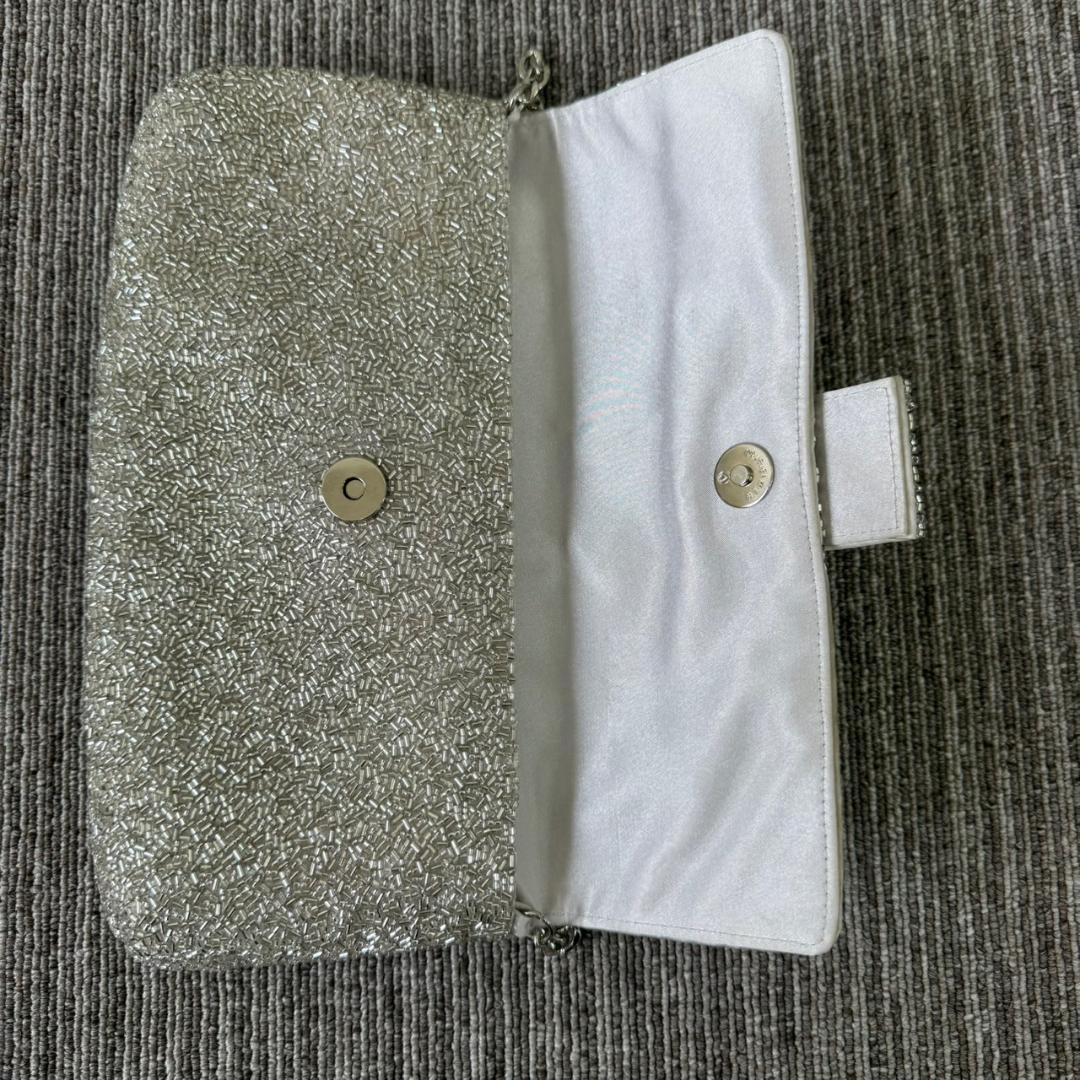 超美品　EPOCA　エポカ　ビジュー　チェーン　ワンショルダーバック