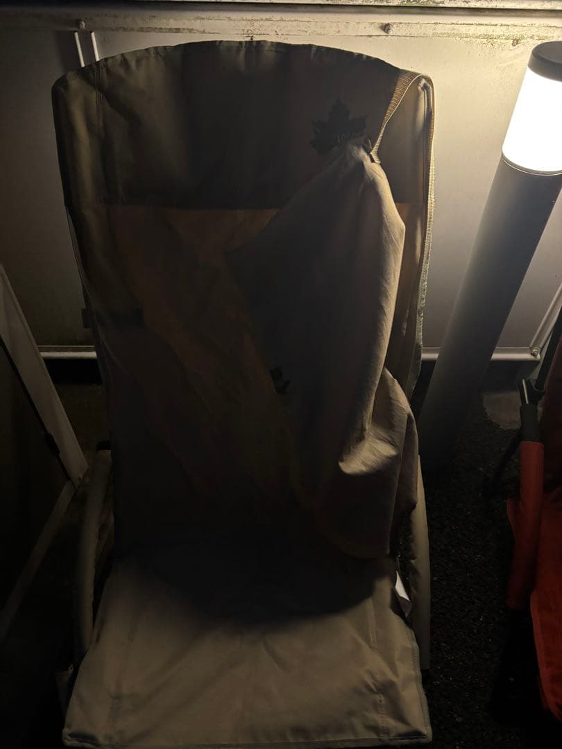 ロゴス 折りたたみ　あぐら チェア【2脚セット 】　ローチェア