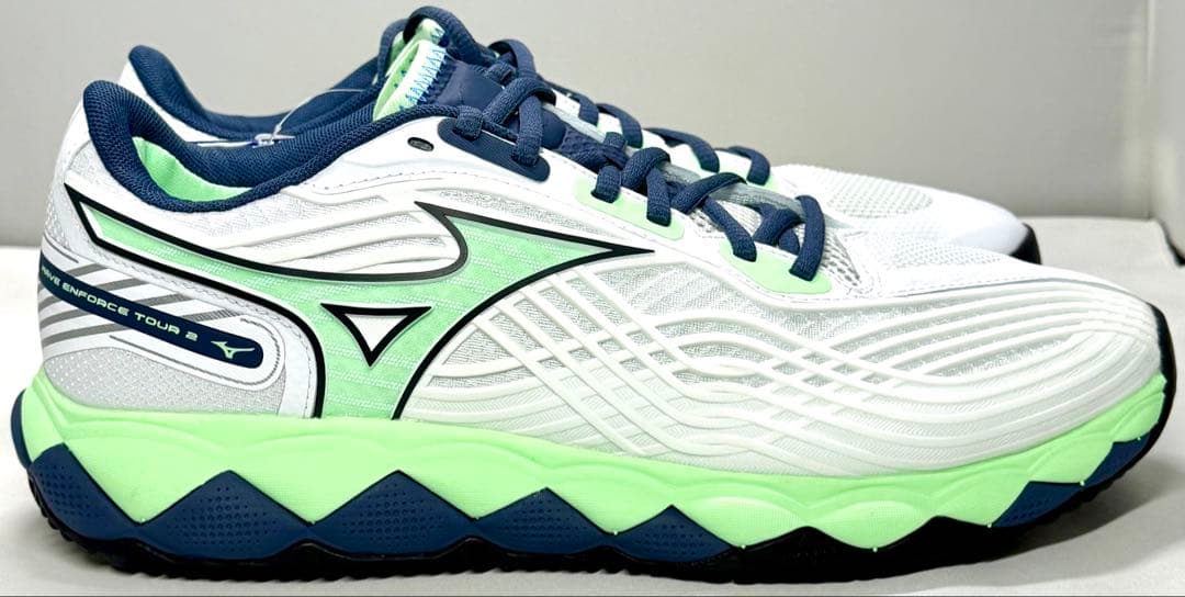 ミズノ 【クレー・砂入り人工芝コート】ウエーブエンフォースツアー2OC 27cm