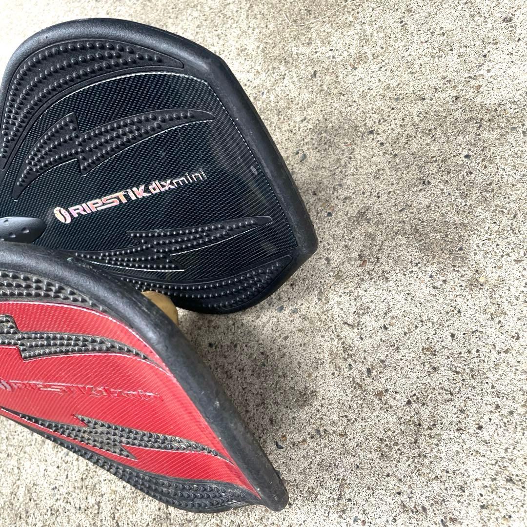 RANGS JAPAN RIPSTIK dlx mini 2個 ブラックとレッド