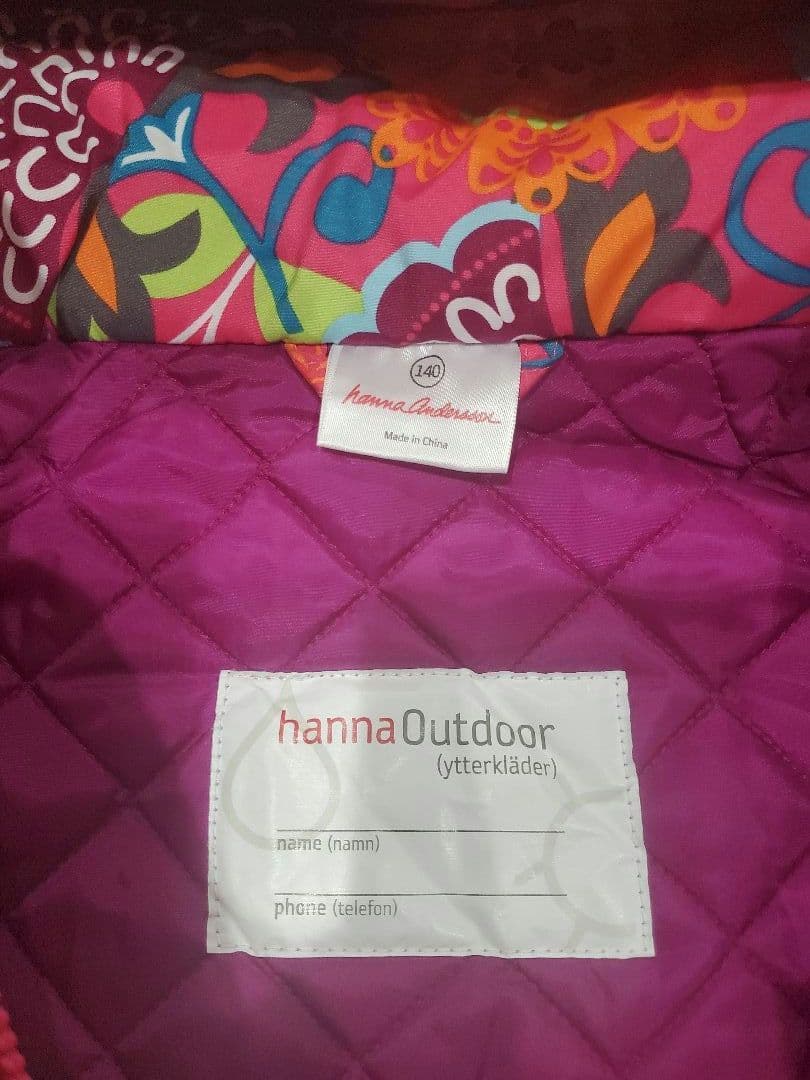 【美品】ハナアンダーソン　スノーウェア　140cm