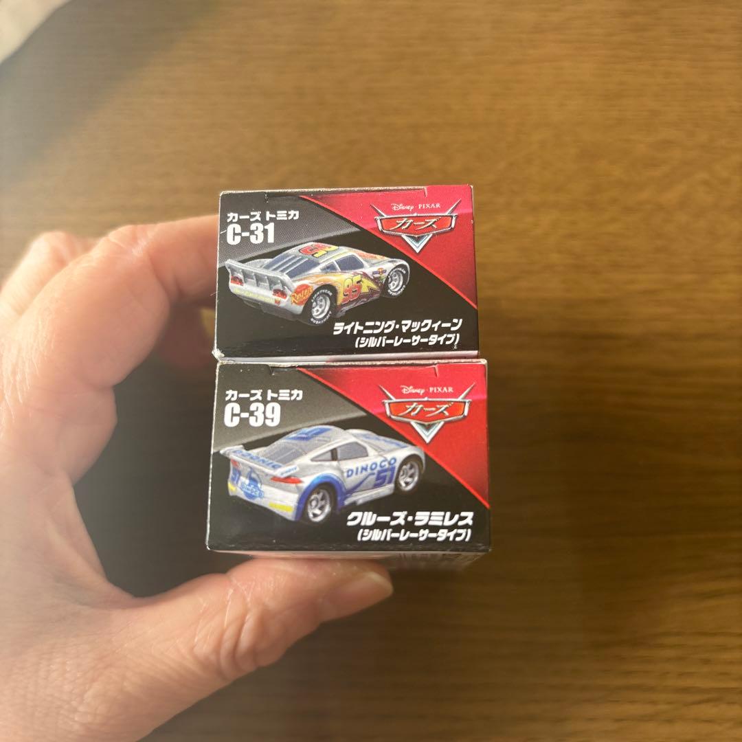 トミカ カーズ　シルバーレーサータイプ　まとめ売り　難あり