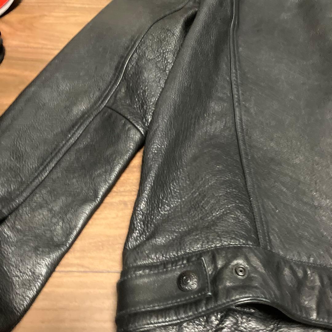 リーバイス　3rdタイプ　レザージャケット　57727-0002 M 牛革