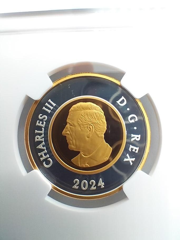 【やす】NGCPF69UCAMカナダ 2024 北極熊 5＄１/4oz銀貨