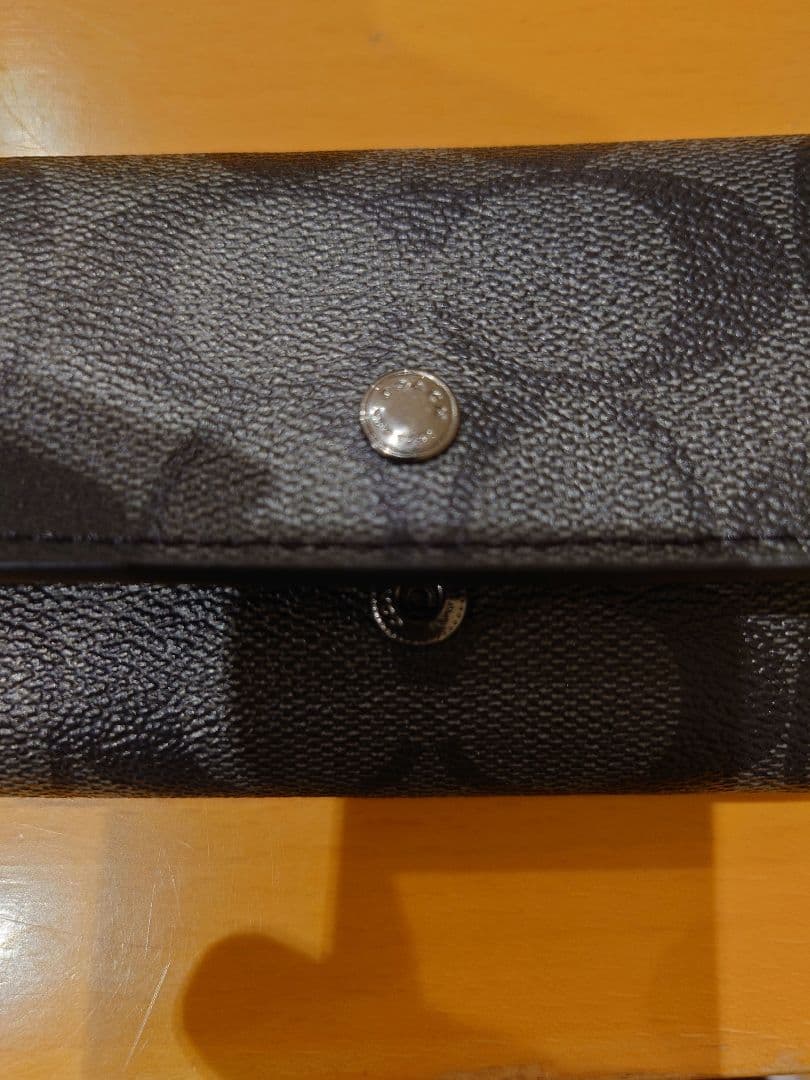 COACH コーチ シグネチャー 5連 キーケース ブラック