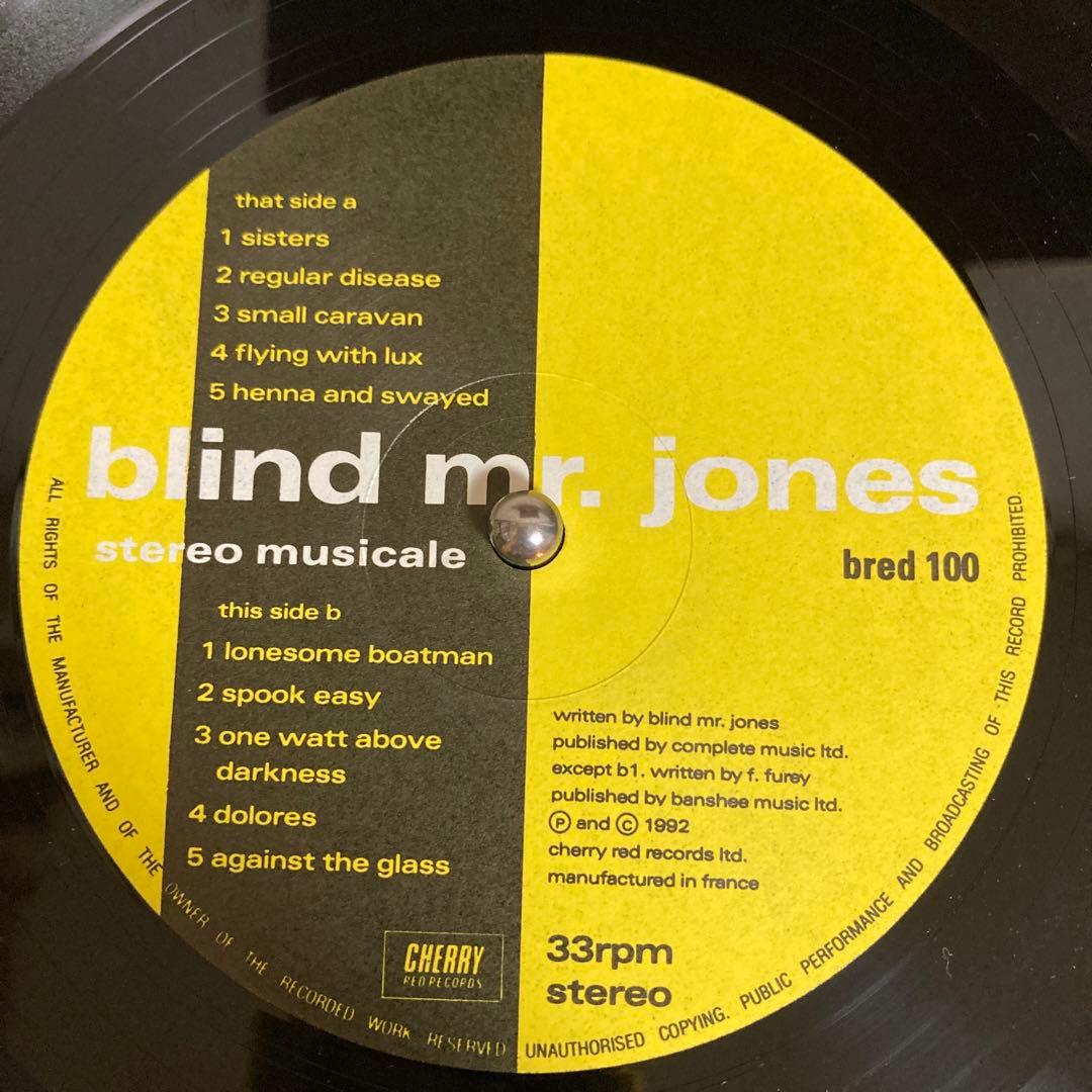 洋楽 Blind mr jones / stereo musicale LP