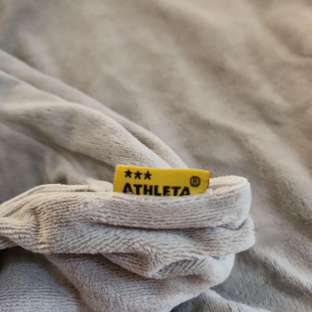 ATHLETA ベルベットジャージ　ベロア　グレー　M