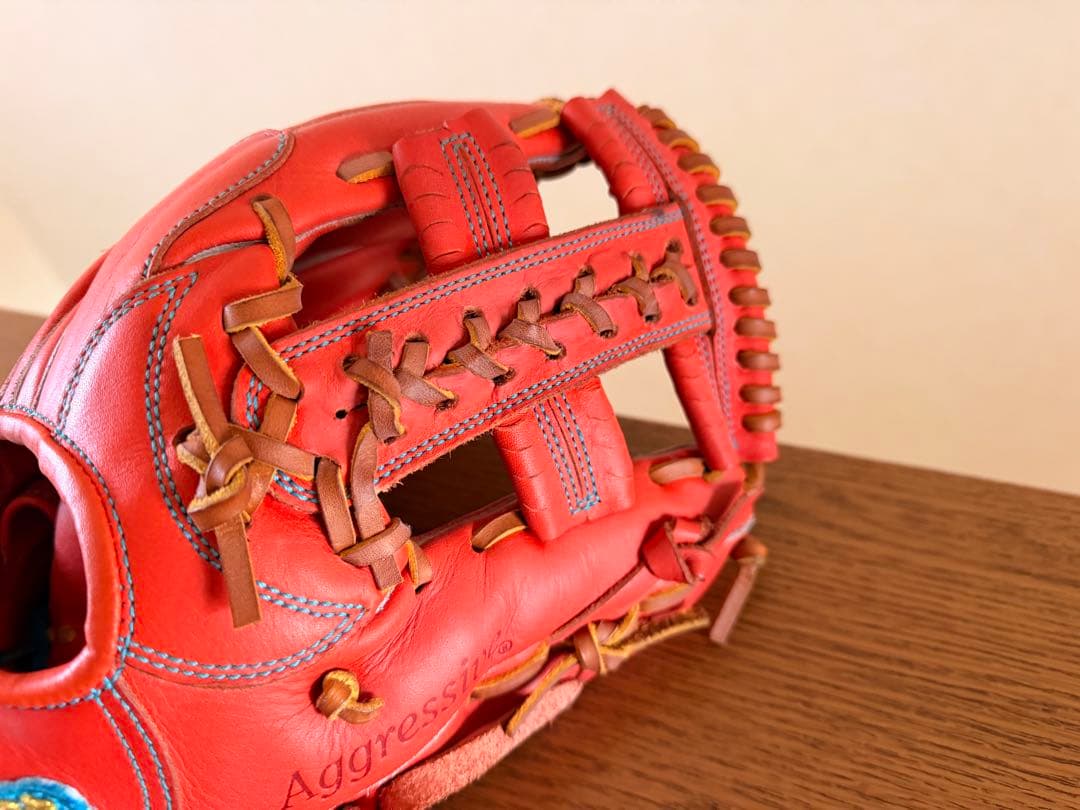 slugger 軟式グローブ オレンジ　限定