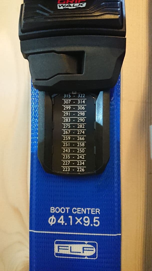 OGASAKA 未使用155cm TC-JL 簡単調整223～322㎜スキー板