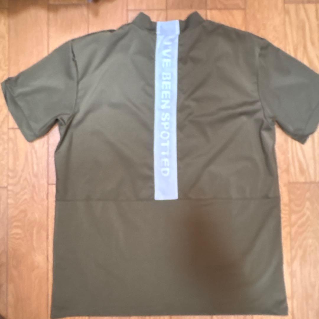 PWCIRCULUS M ビックロゴ バックメッシュ切り替えモックT