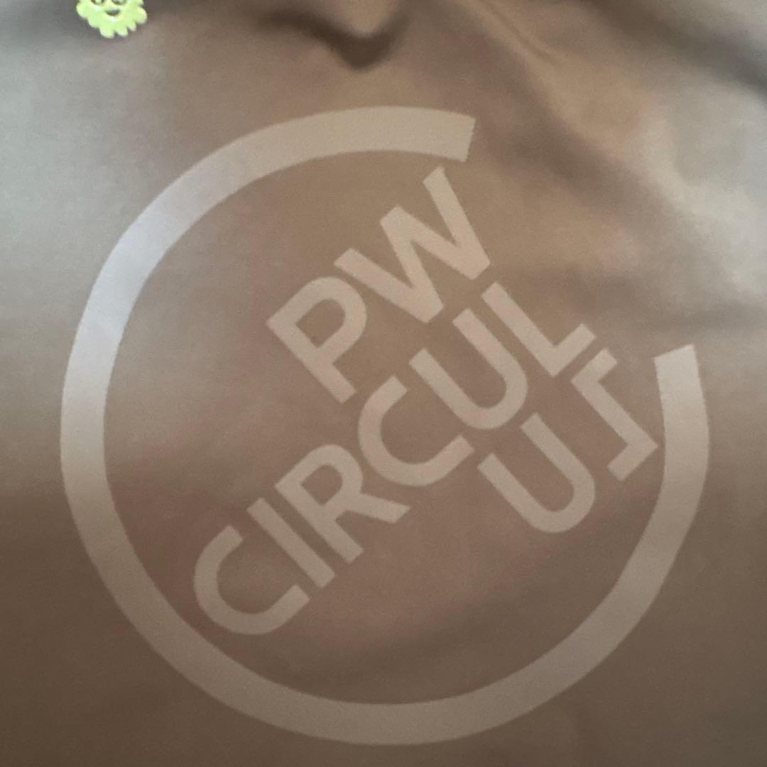 PWCIRCULUS M ビックロゴ バックメッシュ切り替えモックT