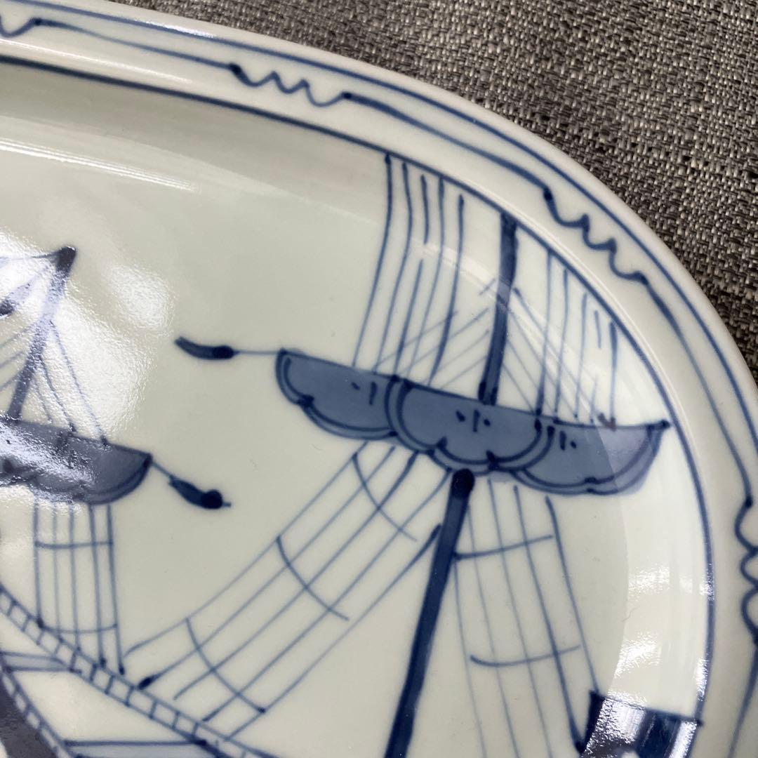 未使用　青花　しん窯　プレートセット　6枚