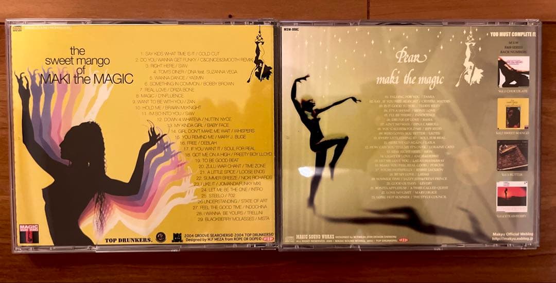 DJ MAKI THE MAGIC MIXCD 2枚セット