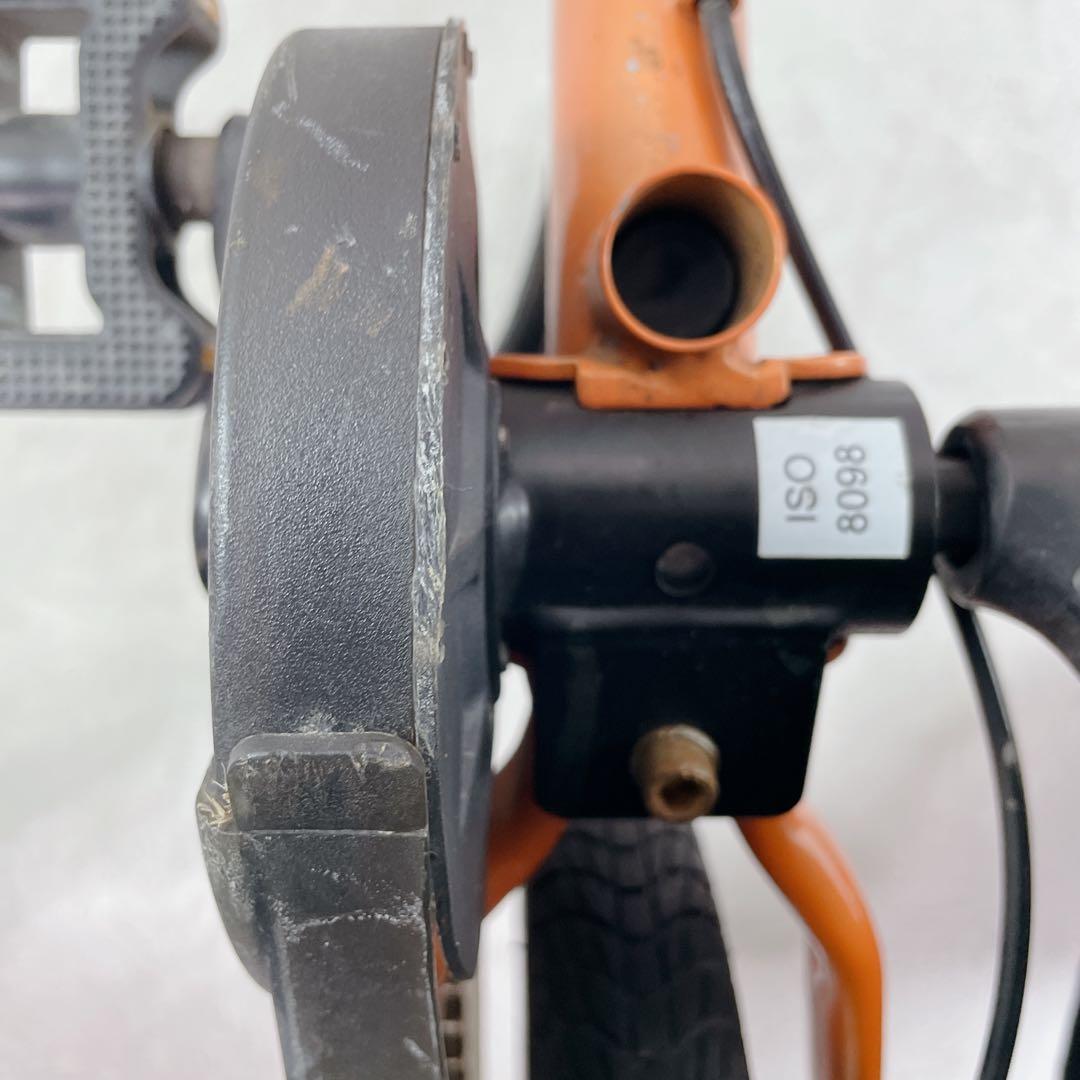 ストライダー 14x　大人気色 オレンジ　着脱式ペダルユニット装着 変身バイク