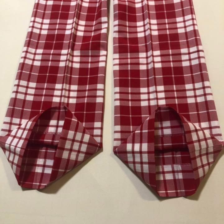 新品未使用 ヨネックス◆ゴルフ ストレッチ パンツ◆レッド サイズ