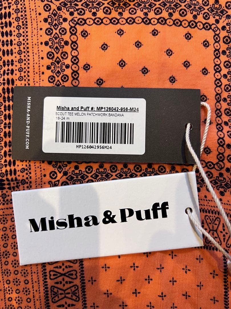 極美品 Misha and Puff Scout バンダナ 18-24