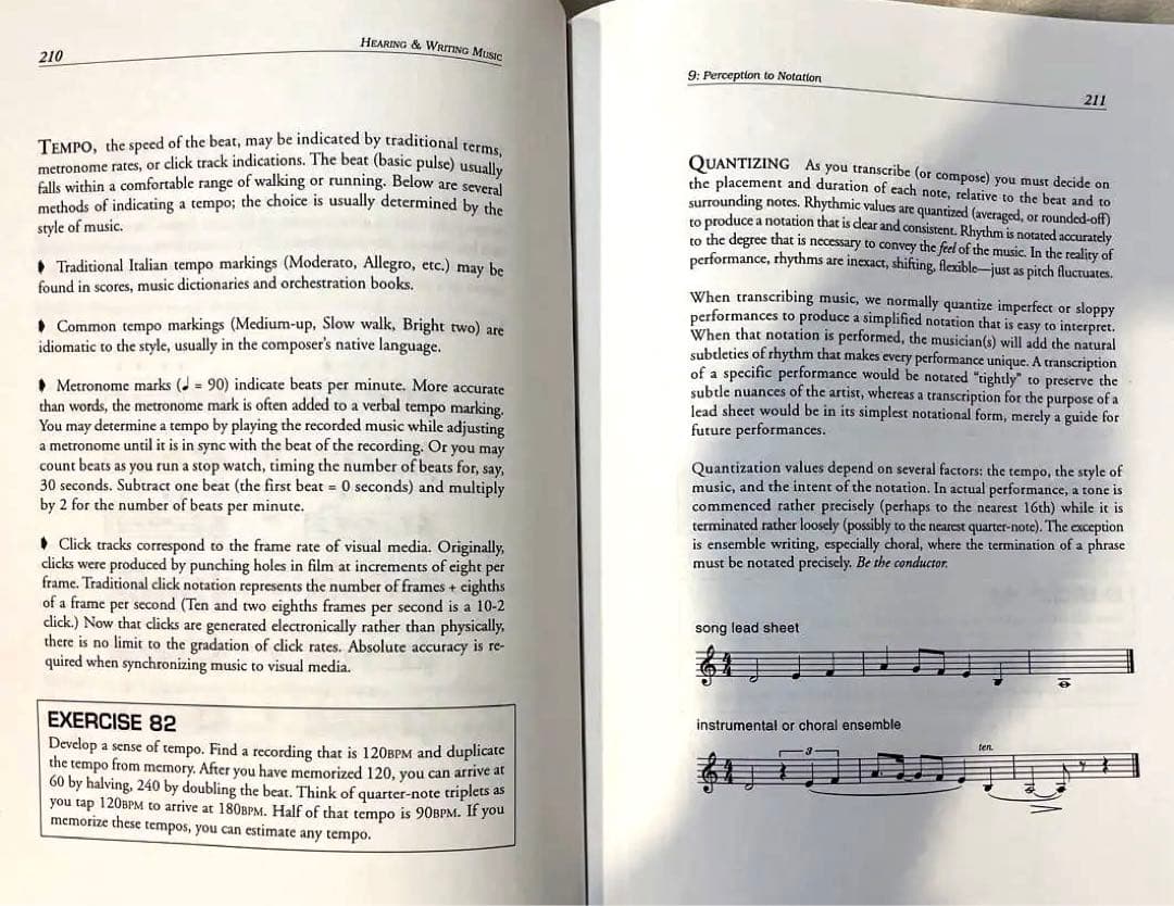 洋書 Hearing and writing music