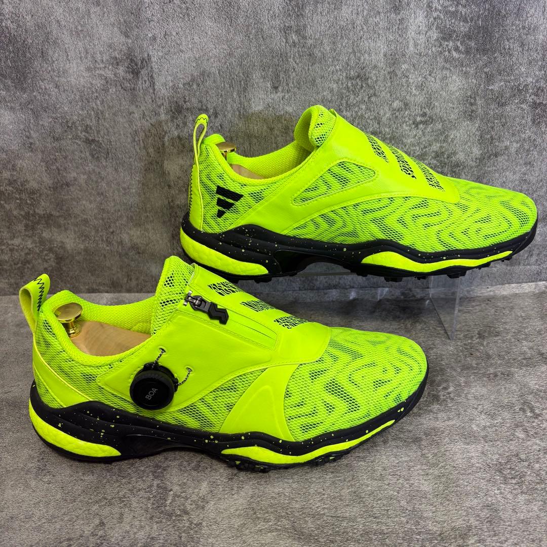 【未使用級】adidas BOOST★ゴルフシューズ★コードカオス★BOA★28