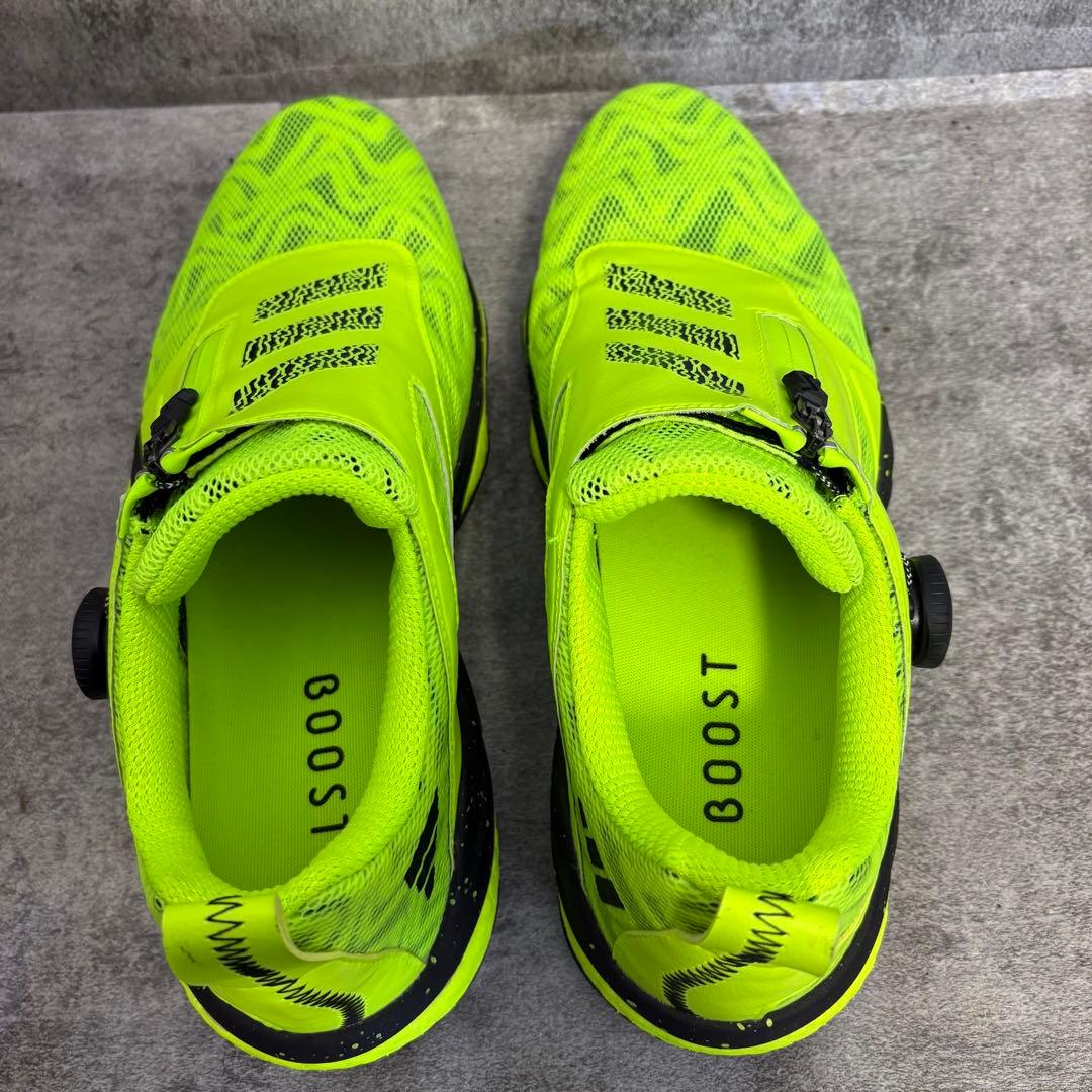 【未使用級】adidas BOOST★ゴルフシューズ★コードカオス★BOA★28