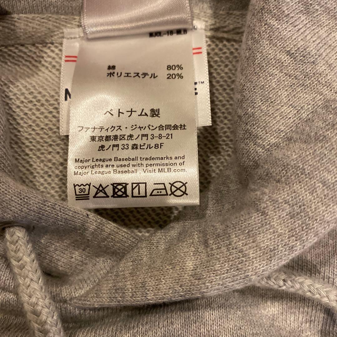 ドジャース ワールドシリーズ 2024優勝記念ロッカールームパーカー グレー