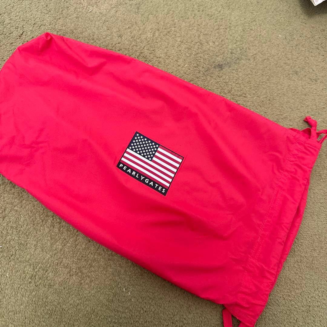 レッド ダウンジャケット 2WAY パーリーゲイツ