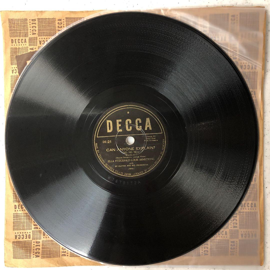 超希少‼︎! ELLA ＆ LOUIS デュエット‼︎ 78rpm 蓄音機 SP盤