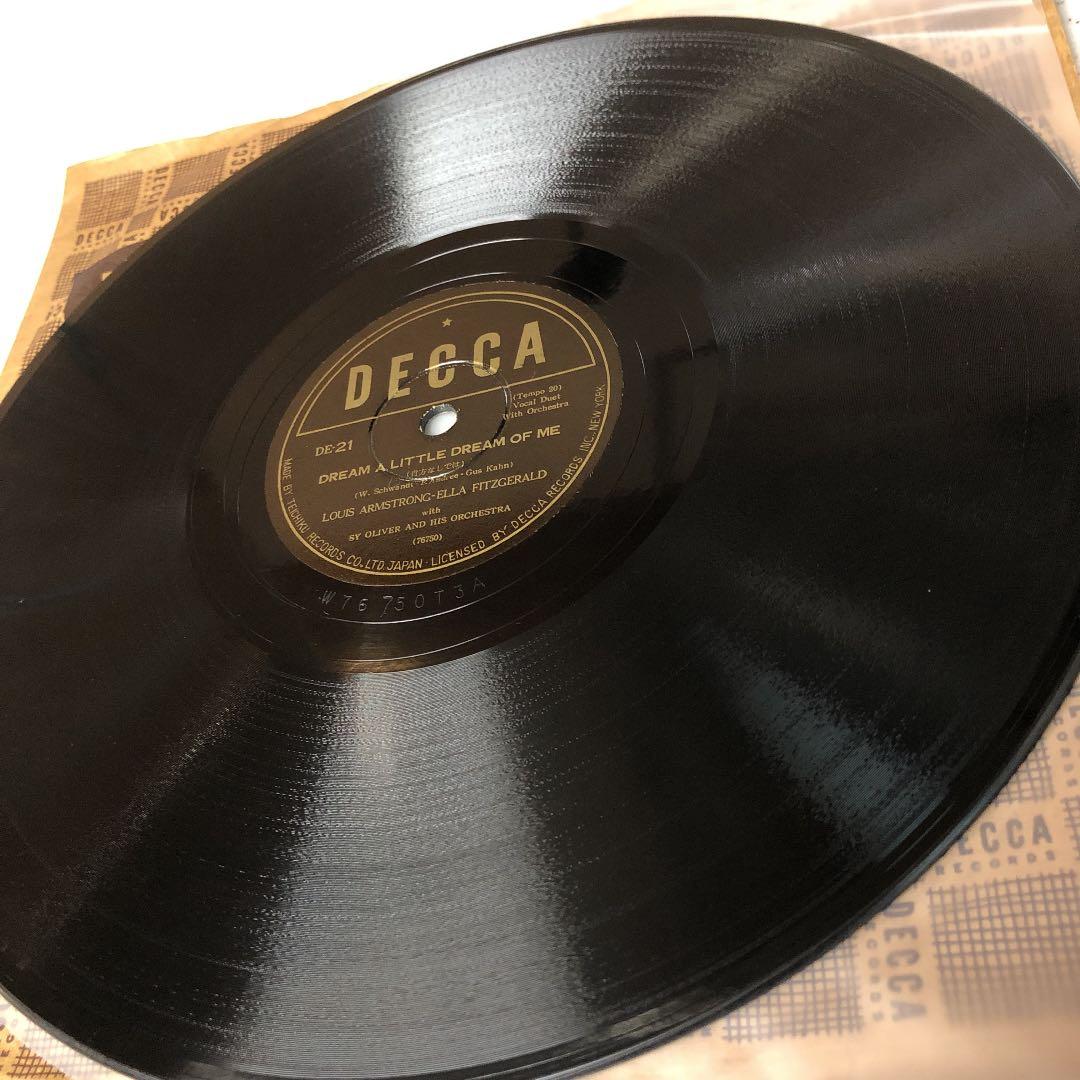 超希少‼︎! ELLA ＆ LOUIS デュエット‼︎ 78rpm 蓄音機 SP盤