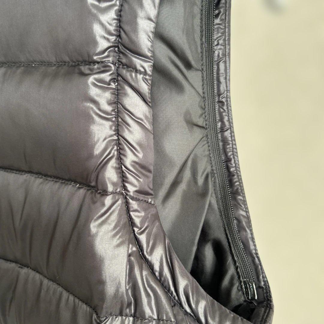 ティゴラ　TIGORA ゴルフ　ダウン　ジャケット　ベスト　2ウェイ　黒赤　ロゴ