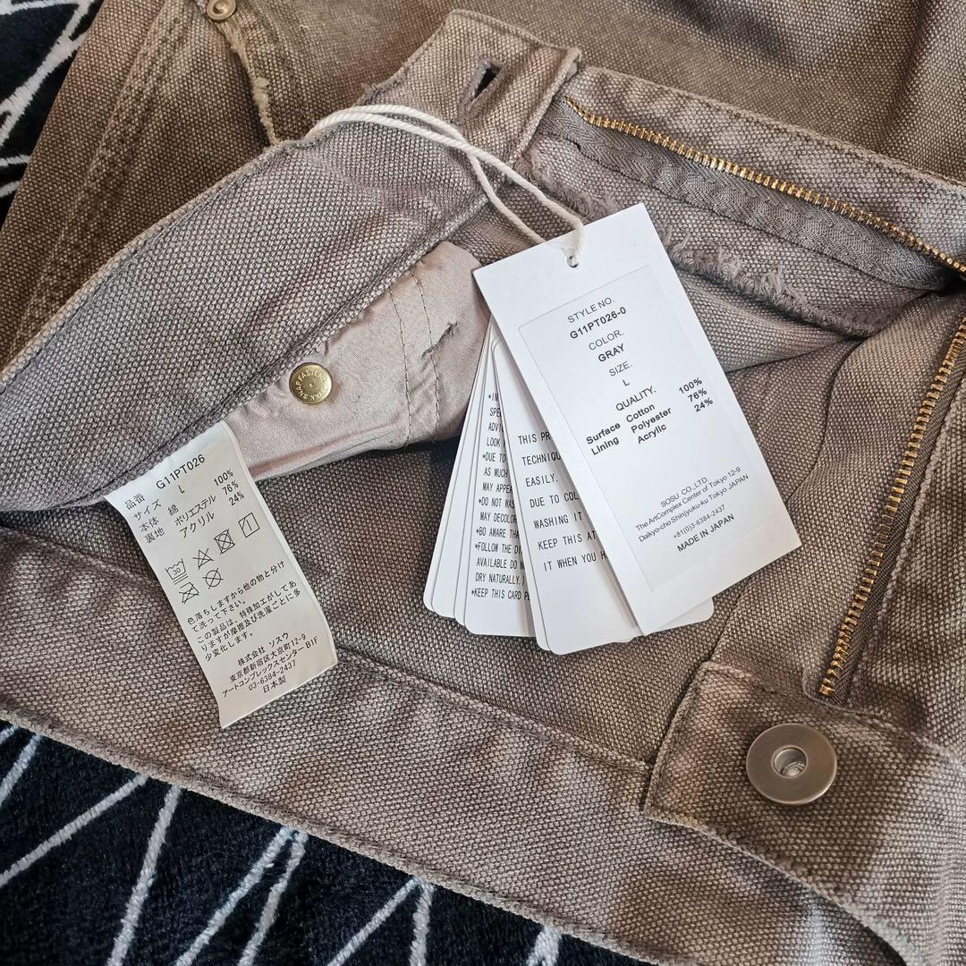 soukriページ ボロペインターパンツ L