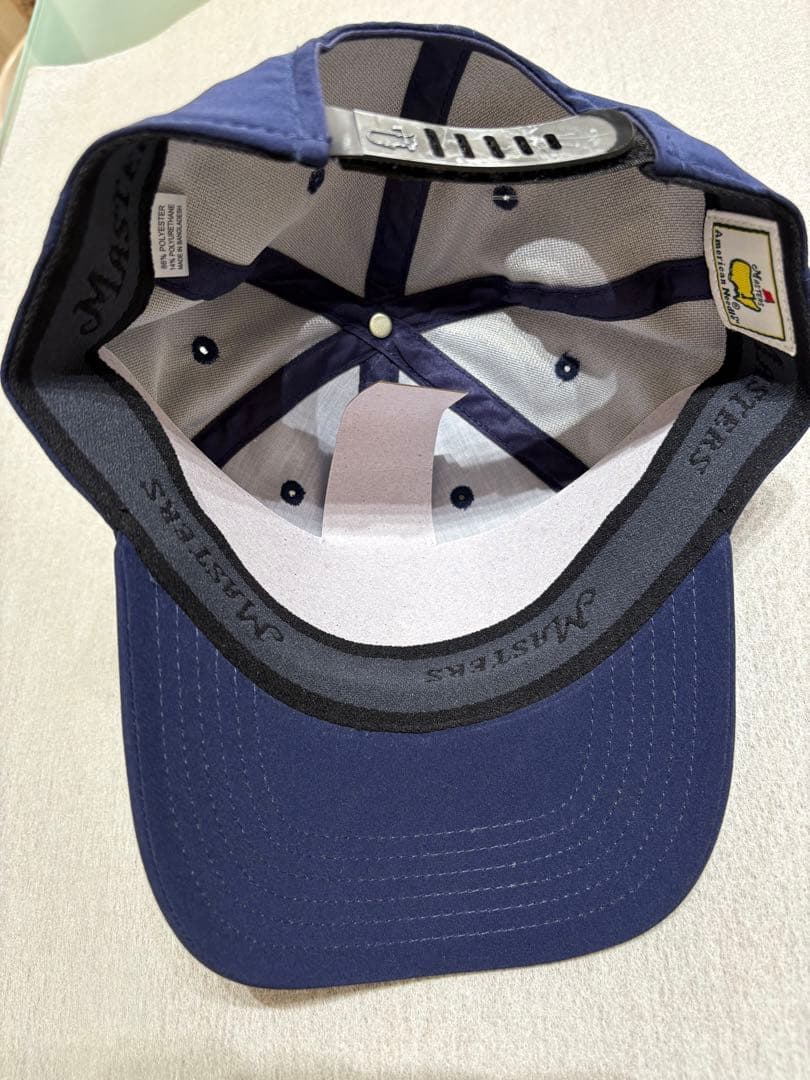 マスターズ ネイビーキャップ 新品タグ付き