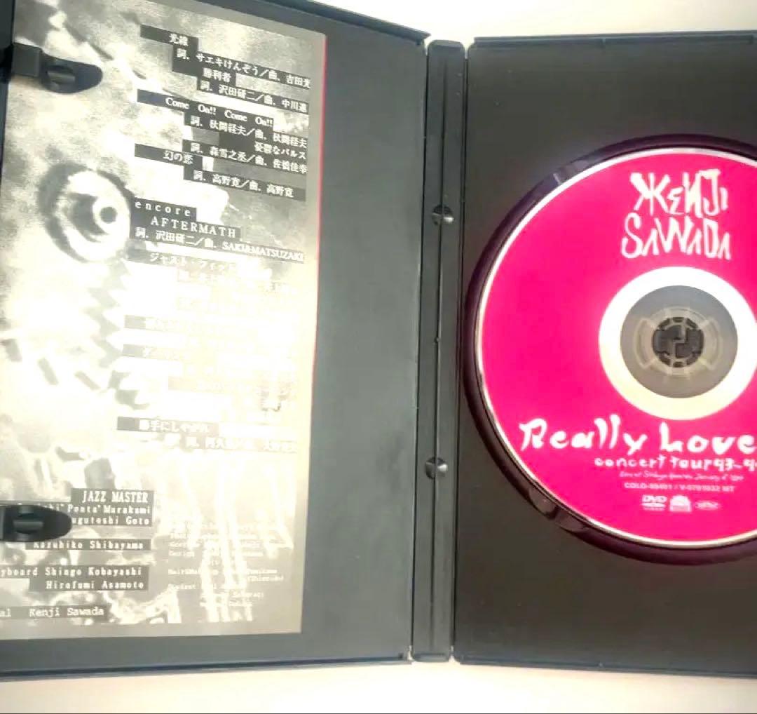【美品・即日発送】DVD 沢田研二 REALLY LOVE YA!!