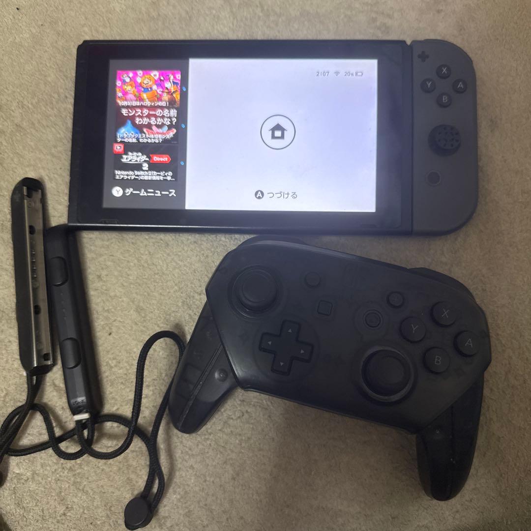 Nintendo Switch 本体 ブラックジャンク品