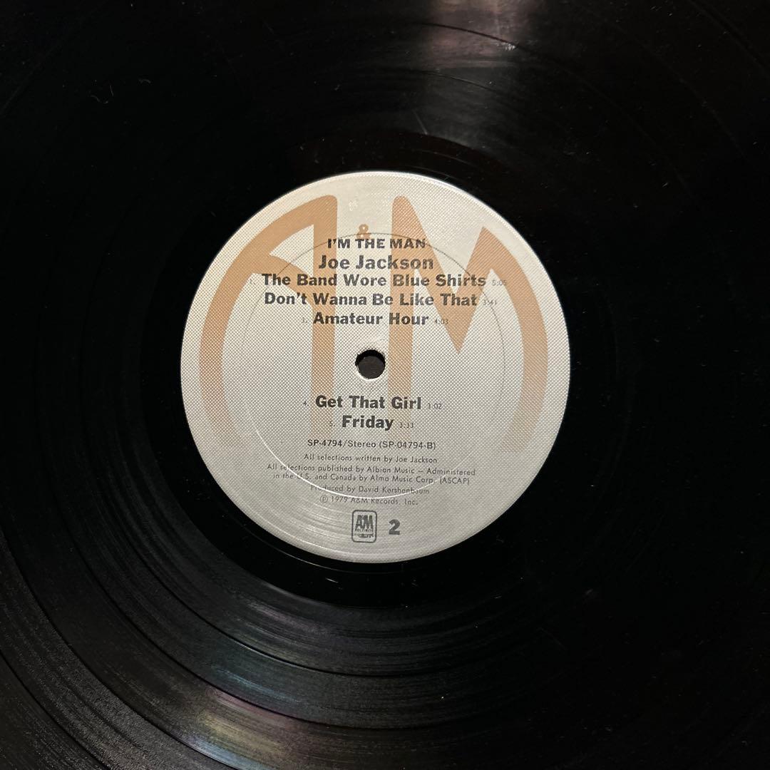 Joe Jackson I'm The Man ジョー・ジャクソン　US