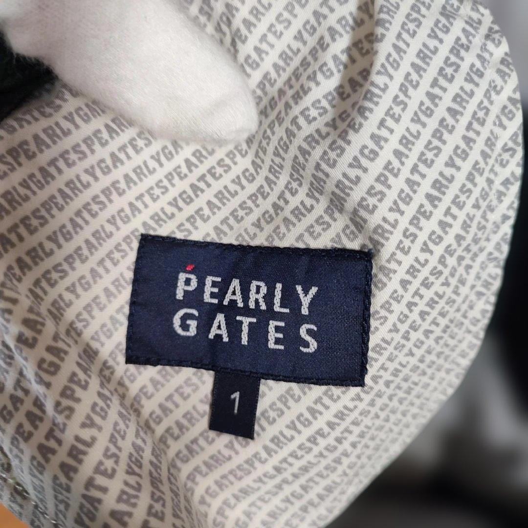 27-4 パーリーゲイツ スカート グリーン×ネイビー チェック レディース 1