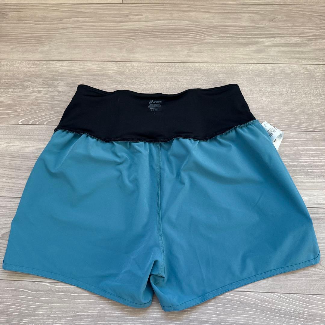 asics ランニングパンツ（メッシュポケット付）　レディースLサイズ
