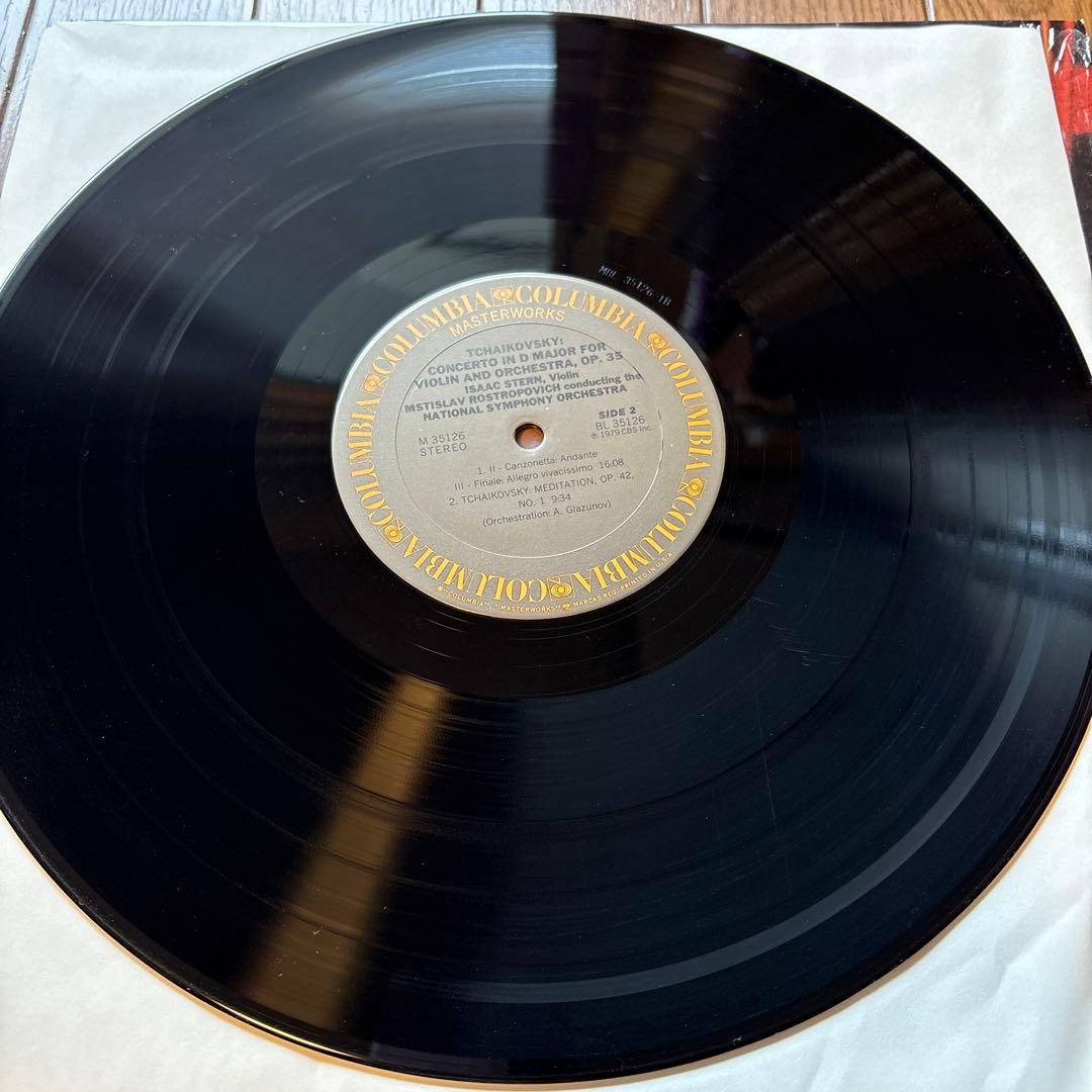 チャイコフスキー:ヴァイオリン協奏曲/I.スターン/ロストロポーヴィチ/79年米