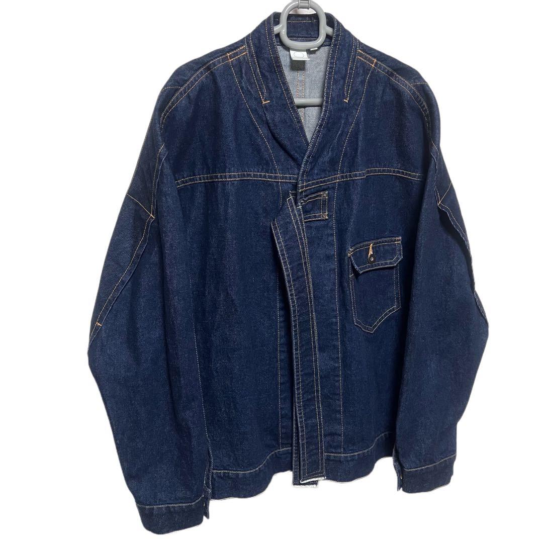 ★tac:tac タクタク 2way オーバーサイズ デザインデニムジャケット