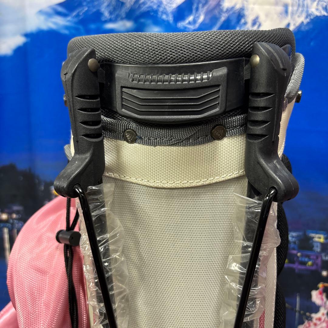 寶BV-1133 adidas アディダス スタンド式 キャディバッグ ピンク