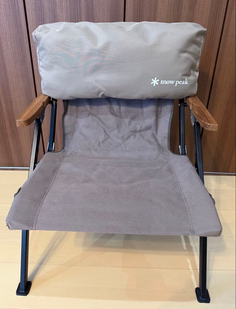 【 peak】ローチェア ショート グレー + ローチェアクッション