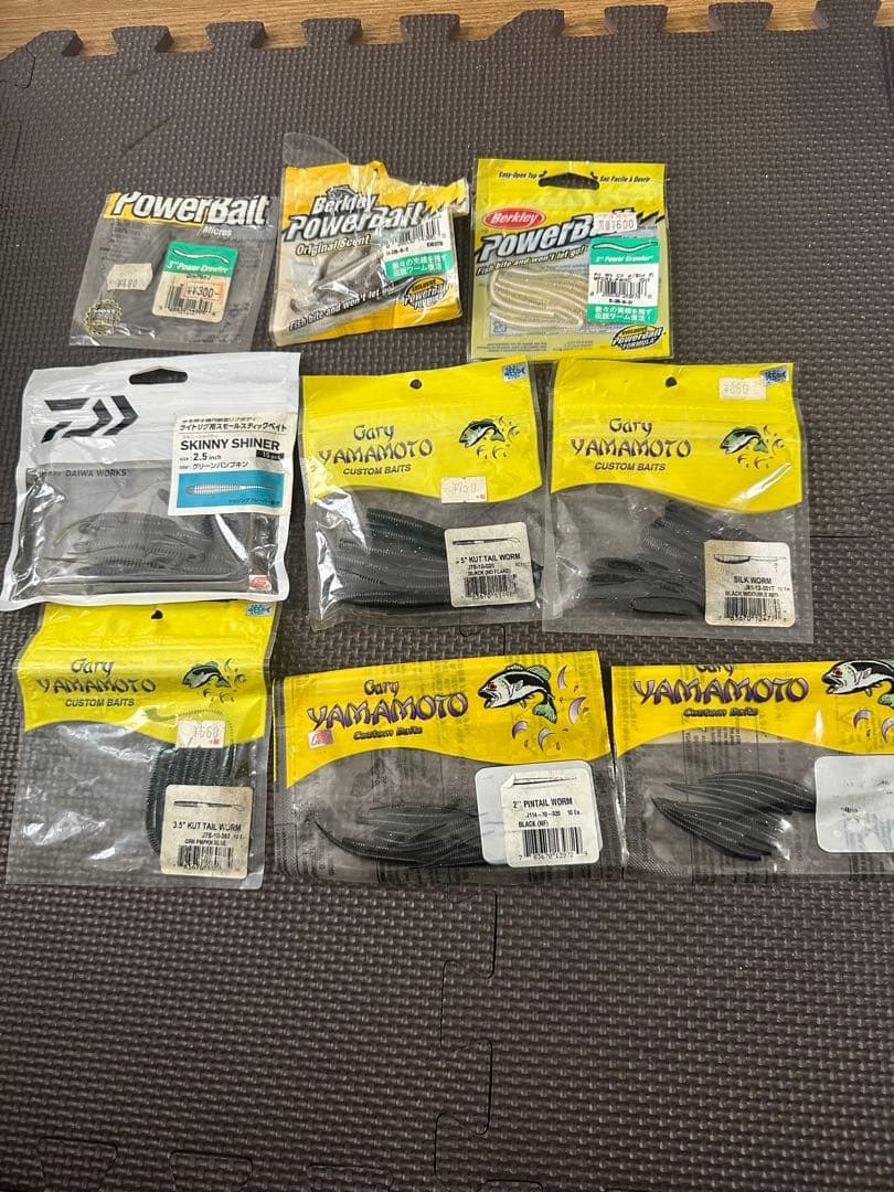 ソフトルアー　セット　中古　バス釣り 釣り