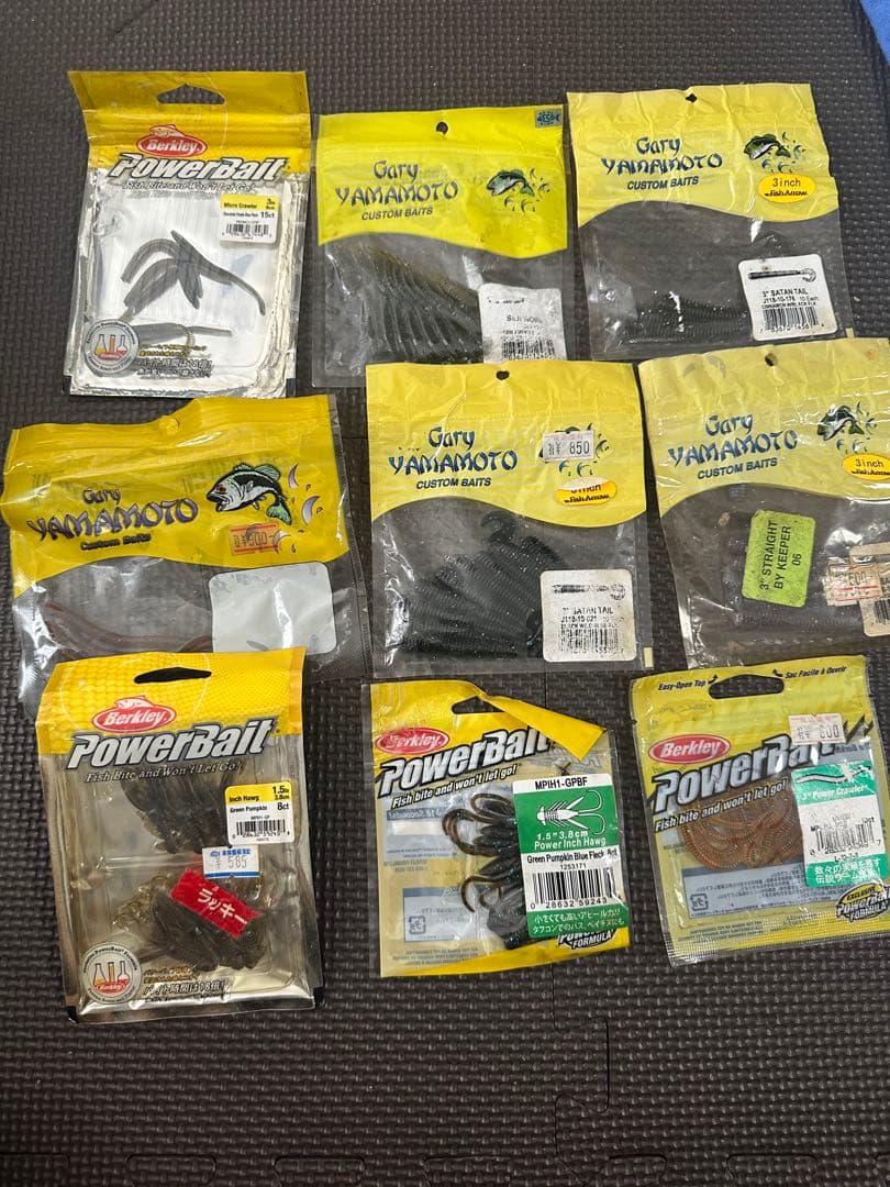 ソフトルアー　セット　中古　バス釣り 釣り