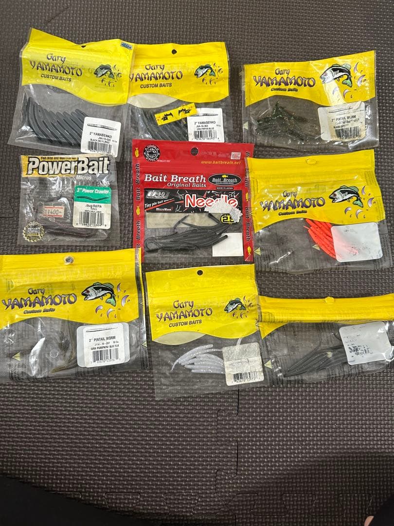 ソフトルアー　セット　中古　バス釣り 釣り