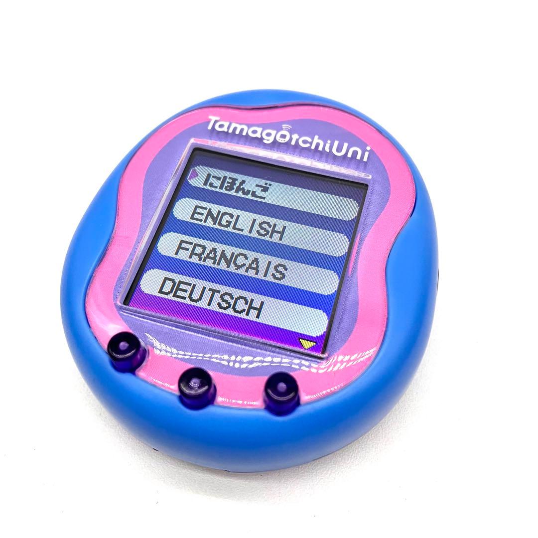 たまごっちユニ ブルー tamagotchi uni バンダイ　動作確認済