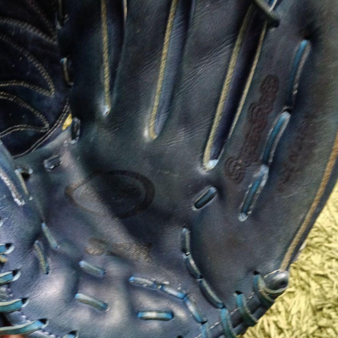 SSKネイビー ブルー軟式グローブ 右投げ用